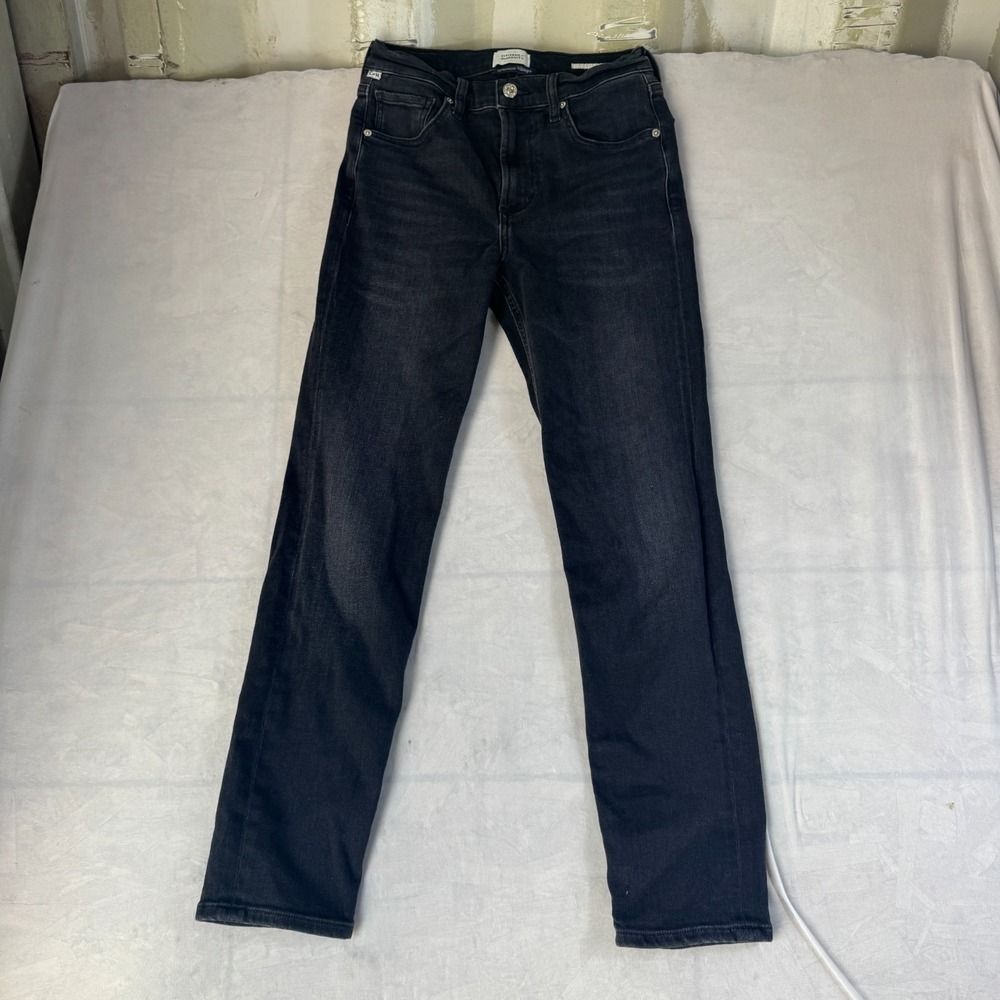 Citizens Of Humanity Premium Vintage Isola Straight Jeans Womens 26 Gray Cotton